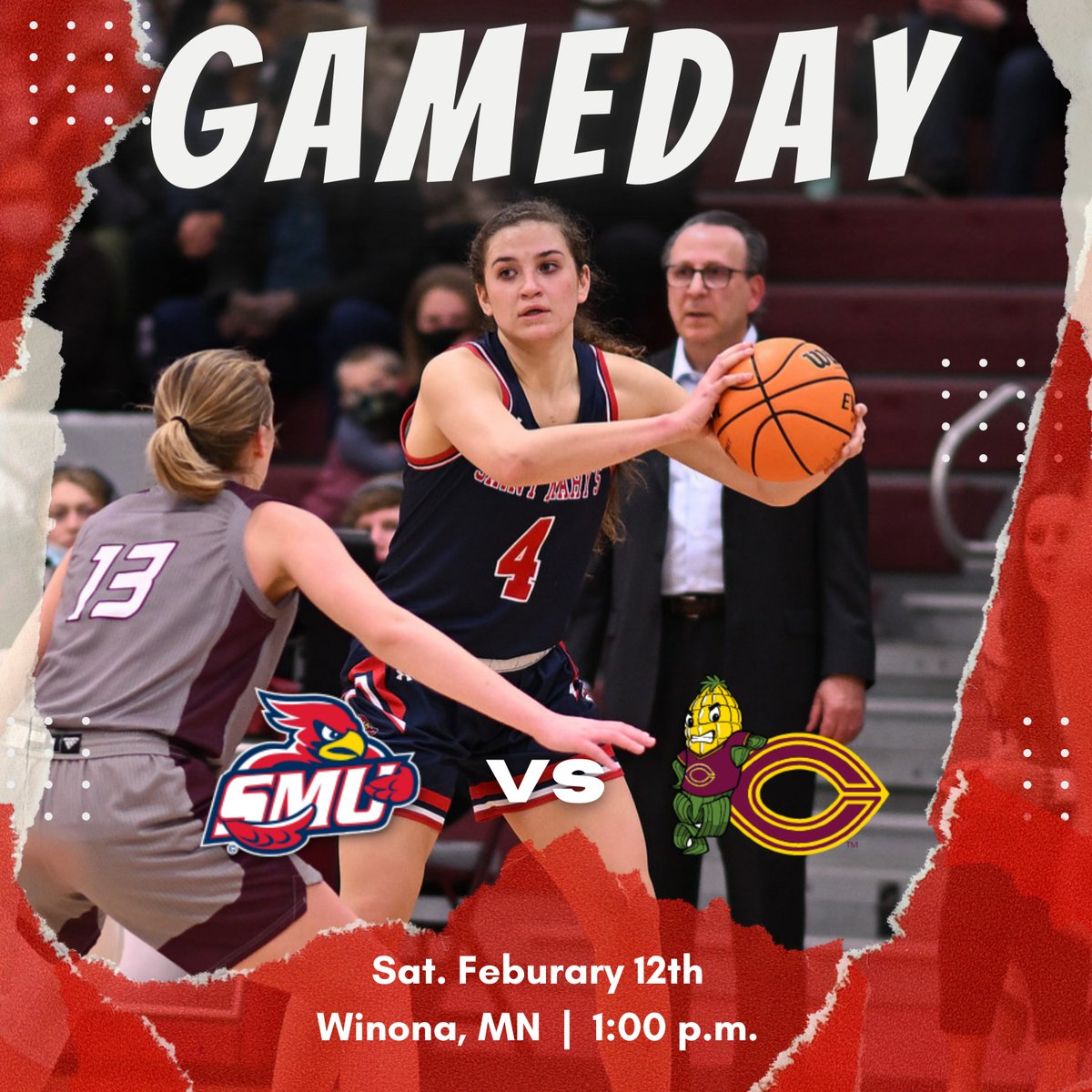saintmarys_wbb's tweet image. 🚨 GAMEDAY/SENIOR DAY!!
🏀 vs. Concordia College
🕖 1:00pm Tip
🏟️ SMU Gym
📹 saintmaryssports.com/watch/?Live=17…
Not only is today our last home game of the regular season it is also Senior Day where we get to recognize a very special student-athlete in @JBiermeier!! #releasethebirds #JB4