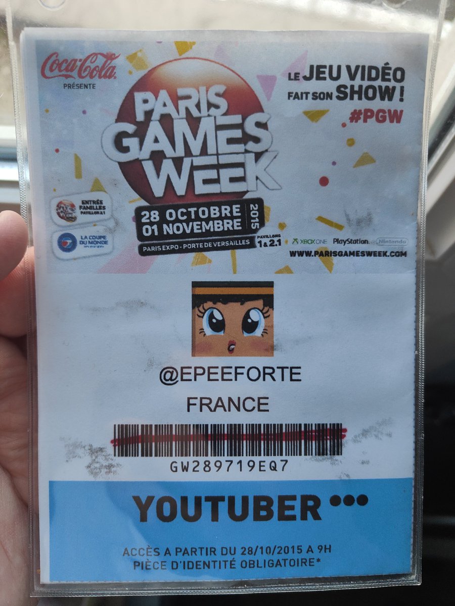 Depuis 2015 nous l'avons et nous la garderons pour toujours <a href="/Ethaans/">Ethaans</a> <a href="/ParisGamesWeek/">Paris Games Week</a>