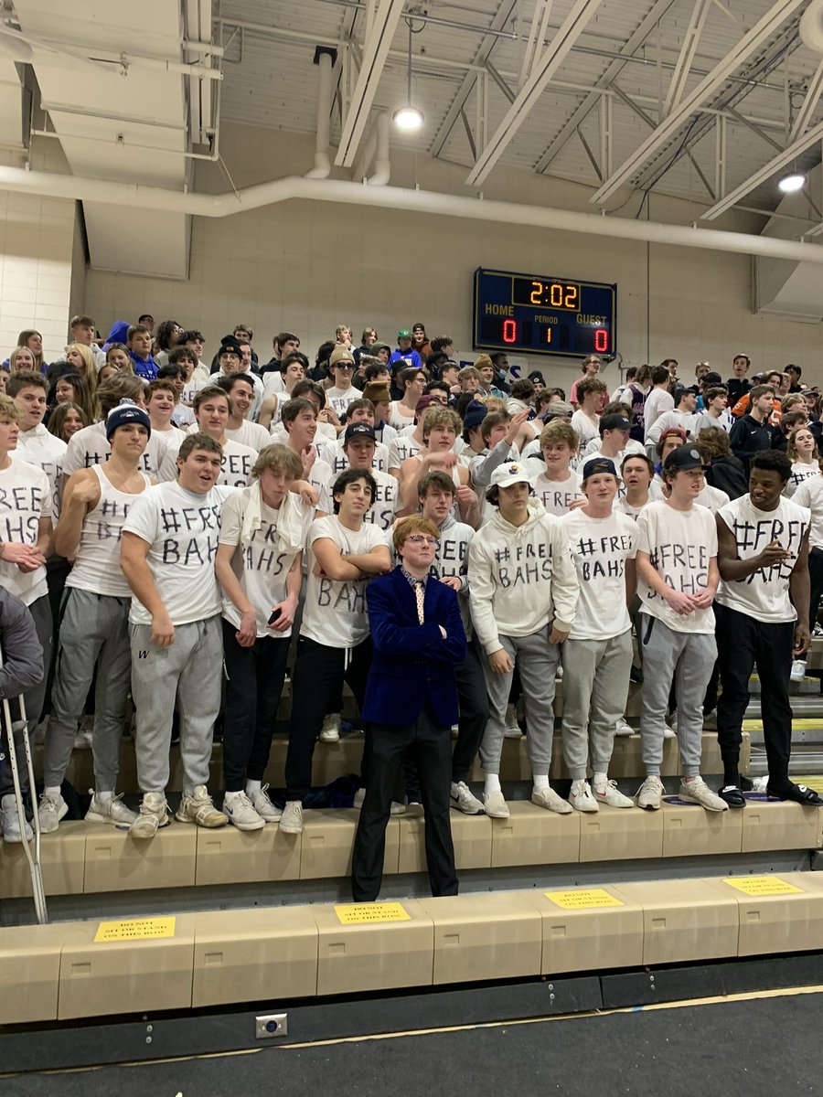 ryanhoffmann04's tweet photo. Big game. Big stage. Bright lights. Trojans prevail. Wayzata cruises through Hopkins in comfortable fashion #brief #respect https://t.co/ZYNERz7SIJ