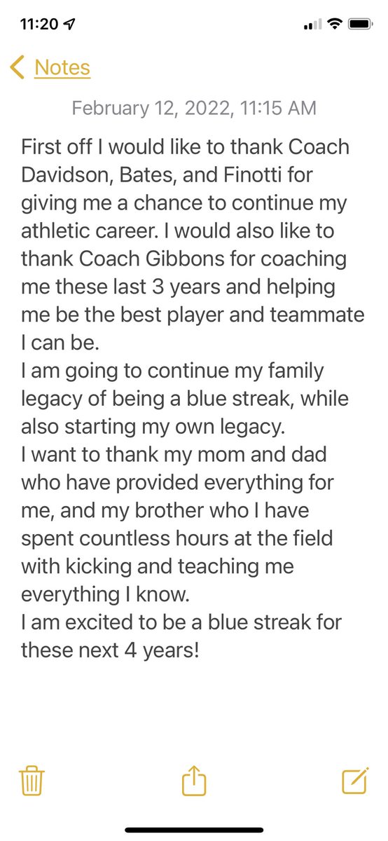 jake_hite22's tweet photo. ALL IN #MANOFCARROLL @Coach_Bates24 @CoachB_Davidson @RickFinotti @JCUFootball GO BLUE STREAKS! 🔵⚡️@Marty_Gibbons @LCCougarFB https://t.co/CT7SbDvgtz