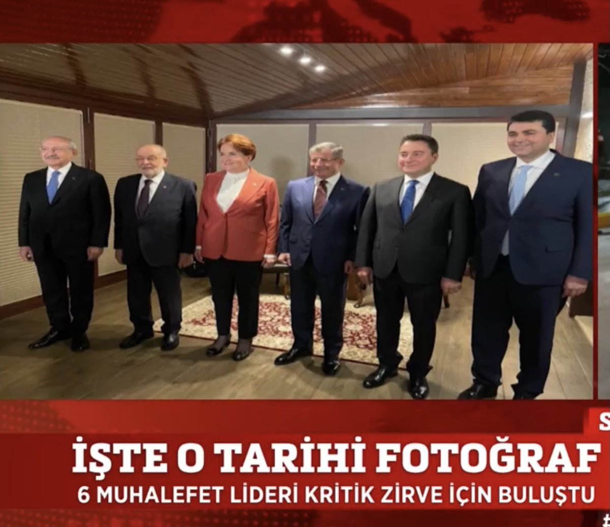 Karabiyik_A's tweet photo. İşte 6 Liderin birlikte verdiği 
“ TARİHİ FOTOĞRAF “ Karesi
@Ahmet_Davutoglu @kilicdarogluk @alibabacan @T_Karamollaoglu @meral_aksener @DpGultekinUysal https://t.co/IW2DiPf9q9