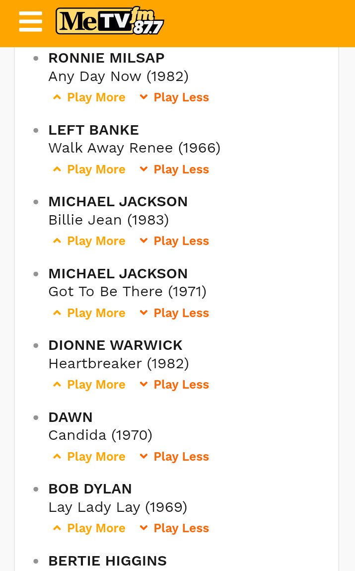 VenusInMomJeans's tweet photo. Saluting Great Artists for #BlackHistoryMonth #TwoAtTen on the radio at 10a.m. and 10p.m. on 87.7FM @MeTVFM
Saluting #MichaelJackson!!! #MeTVFM played some early MJ #GotToBeThere (when I had a crush on him, we had the 45rpm) and #BillieJean (I have #Thriller CD and #History CD). https://t.co/Kv3CR1jawE