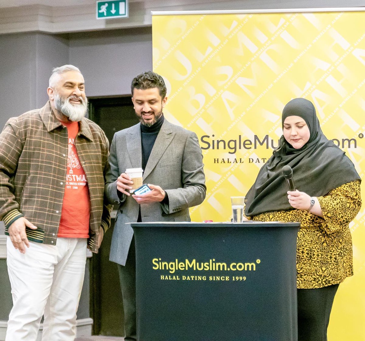 SingleMuslimCom's tweet image. The OG matchmaker &amp;amp; Founder of SingleMuslim.com @adeemyounis is at our Halal speed dating event in London today. 

Come say Salaam &amp;amp; feel free to ask for advice on finding the right partner. 💍 

#SingleMuslim #Founder #Muslimmatchmaker #muslimdating