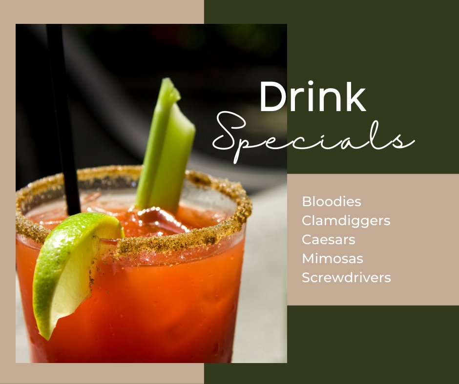 Stop in today or tomorrow for our weekend drink specials! Better yet, maybe both days? Cheers to the weekend!