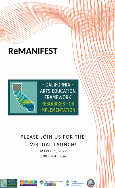 CACountyArts's tweet image. A sequential, standards-based education in theatre,  allows students to engage in creative practices that open a wide range of opportunities.
Learn more at  #CaArtsEdFramework Launch on March 1, 2022, at 3:30pm. 
@ccsesaARTS @TCAPCAlifornia @create_ca 
drive.google.com/file/d/1qReCv1…