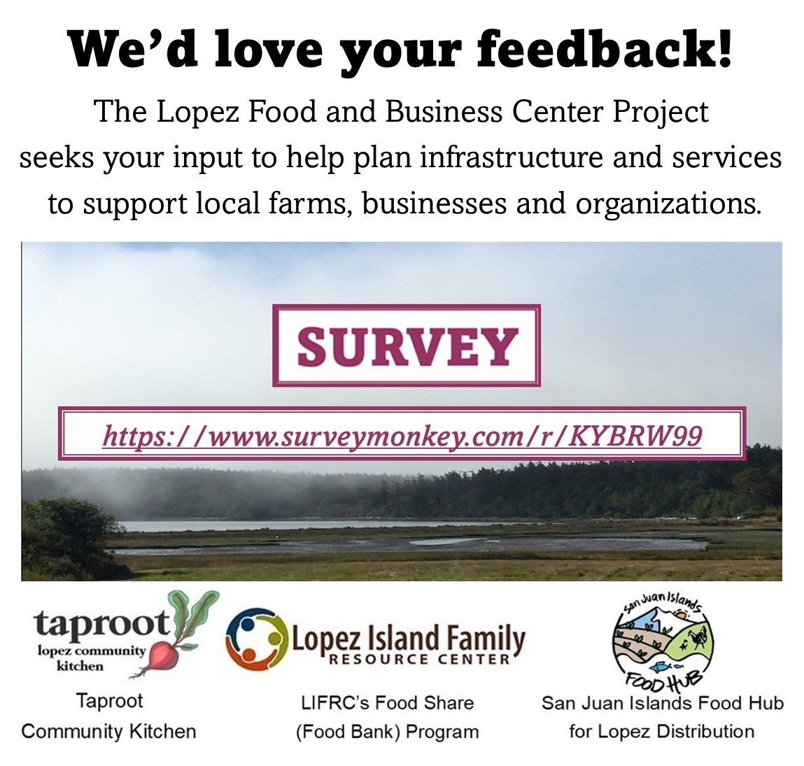 Brickworks360's tweet photo. Still time to take survey if you have infrastructure needs for your current or future SJC business - Fill out by Feb. 15th https://t.co/KVN4tuLSsl

Funded by USDA Local Foods Promotion Program. https://t.co/i4pd0ebudx