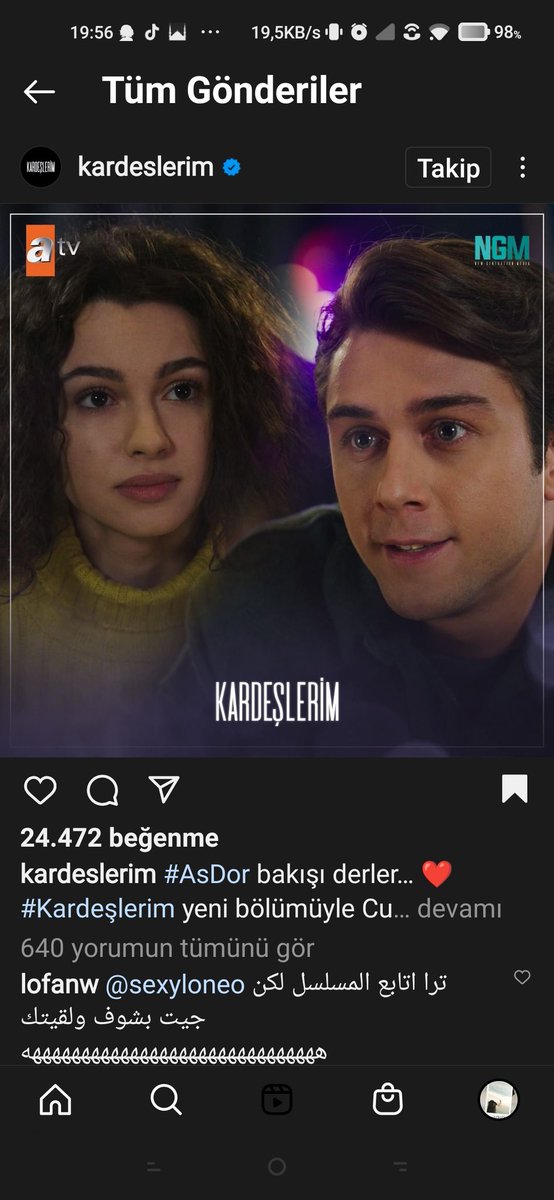 SaadetSibel's tweet photo. Bugün gunler
#AsDor
@kardeslerimatv
#askgunu https://t.co/vQIm3XGlb5