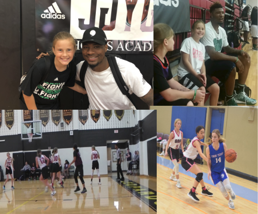 MauckLilah's tweet photo. Inspiration is Real!

Lilah Mauck at 6 with her favorite 2 way player
Lilah Mauck (5 '9 guard) at 13 averaged 31 points 14 boards 5 steals in her 7th grade season
Future Marcus Marauder https://t.co/4gcpl6BWqs