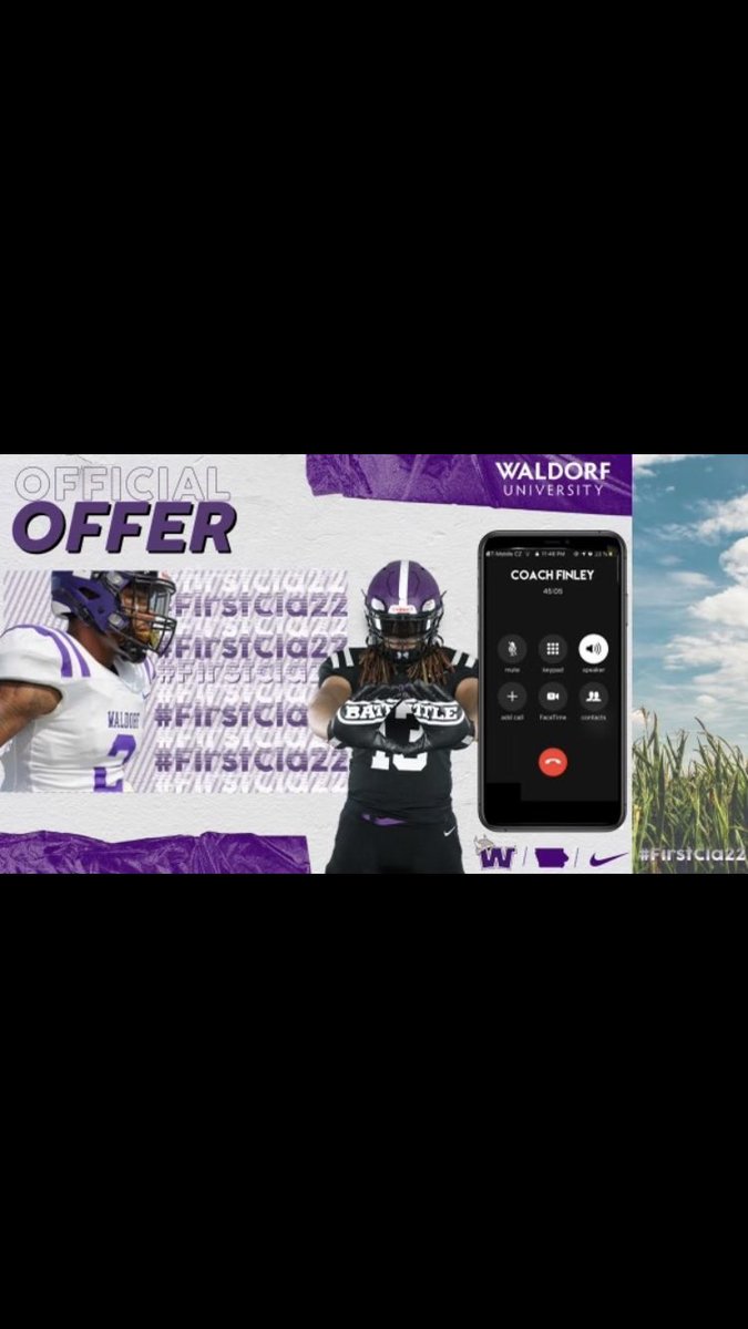 rickyfowler03's tweet photo. Blessed to get my 2nd offer from @wu_football @CoachJoeSengel thanks to everyone believing in me @Coach_Irvin23 @hale_football https://t.co/2GgM3idcwu