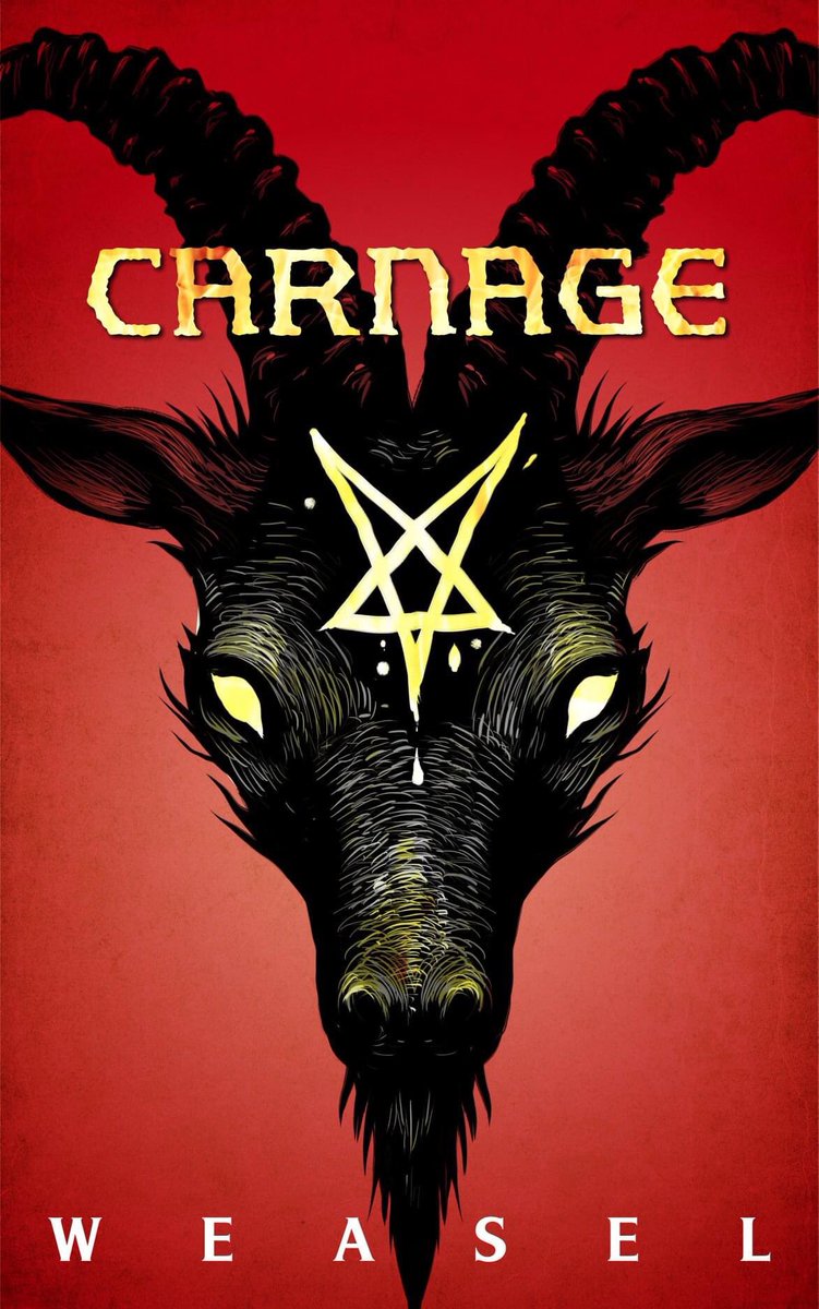 systmaticweasel's tweet photo. #GIVEAWAY ALERT!! My book Carnage was released 1year ago, so I'm giving away a free print copy to 2 folx!

To enter:
1. Follow me (@systmaticweasel)
2. Retweet this post!
3. Winners will be announced Feb. 19

#furry #furrywriting #horror #HorrorCommunity #HorrorFam #furrywriters https://t.co/6f44xjmT3W