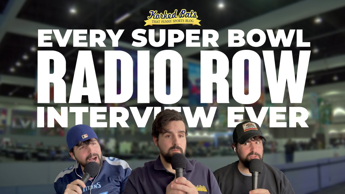 Avansies on Twitter "RT korkedbats Every Super Bowl Radio Row