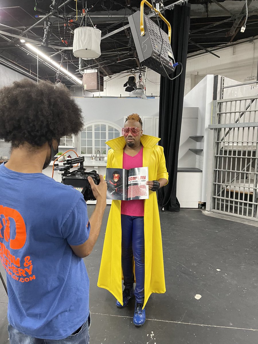 A lot of AWESOMENESS in this photo.

(1) My #Jubilee coat from <a href="/deanslyst/">Walter Dean</a> 
(2) Six page spread in <a href="/Ozmagazine/">Oz Magazine</a> 
(3) Photo by <a href="/ValieJoe1/">Valencia Joseph</a> at the <a href="/Cosplay_YourWay/">CosplayYourWay</a> #CosNoir shoot.

#CosplayYourWay #cosplay #cosplayer #NerdySexyCool #Cospositive #diversity #cosplaysexy #sexynerds