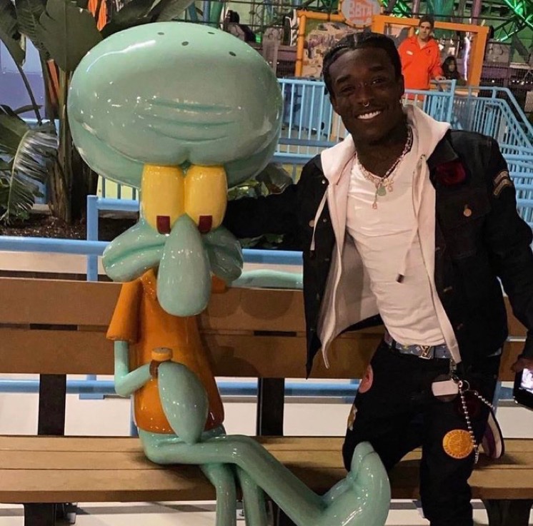 lil uzi with squidward, 2020