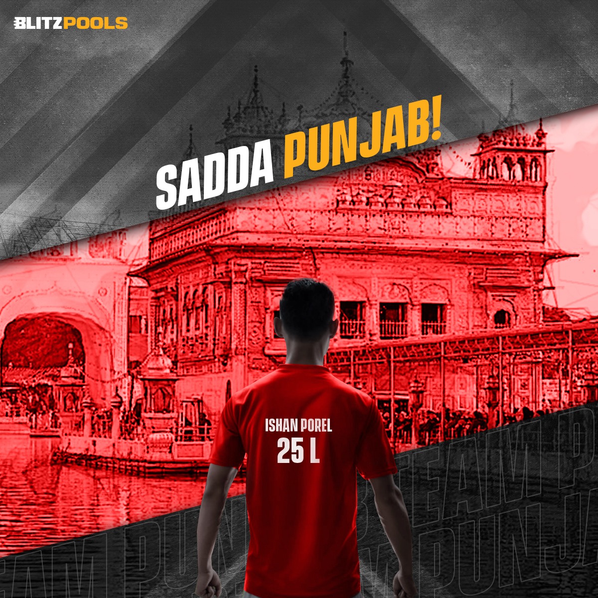 BlitzpoolsIndia's tweet photo. We Congratulate our BLITZPOOLS team member @ishanporel for coming back to Sadda Punjab with a 25 L pack. https://t.co/k2iImva633