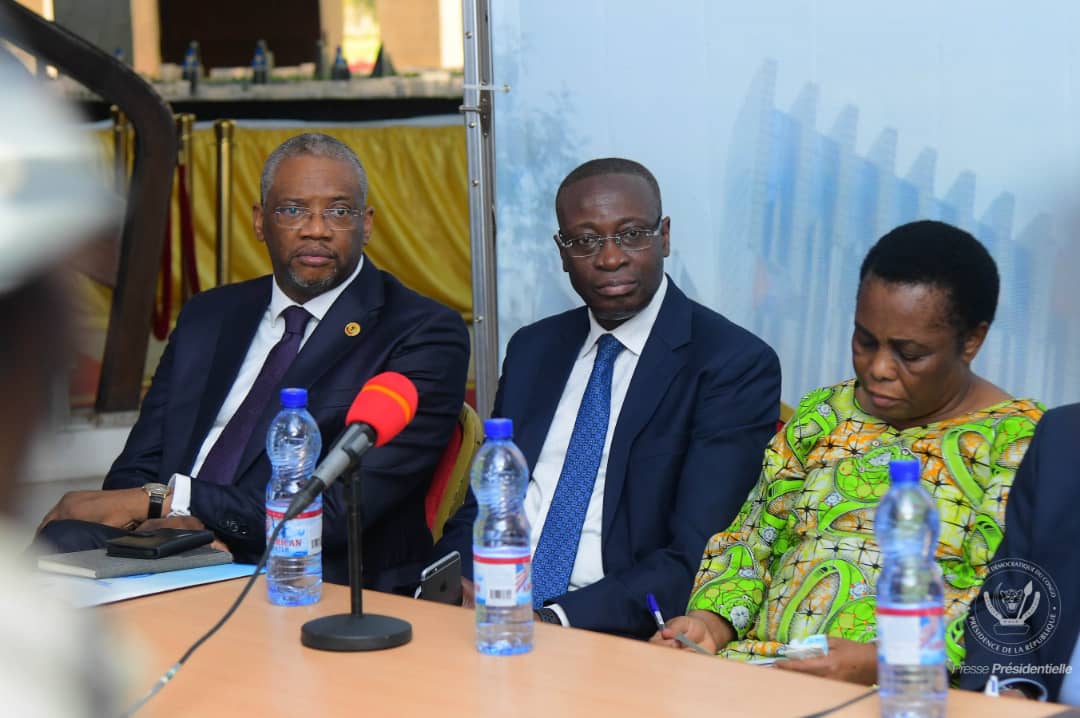 Presidence_RDC's tweet photo. Le panel a démontré que le leadership du Président Tshisekedi a réussi à faire avancer plusieurs dossiers dans les domaines diplomatique, culturel, sanitaire, économique, sécuritaire et d'égalité des genres, et ce malgré le contexte de crise sanitaire mondiale persistante. https://t.co/HJxdwuoIIP