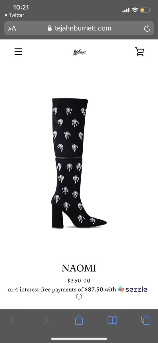 these boots are so sexy omg, I’m gonna need to splurge real quick <a href="/tejahnofficial/">Téjahn Burnett</a>