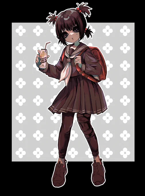 のんこさんに捧げます†(セーラー服は描きたかったので勝手に描きました) 