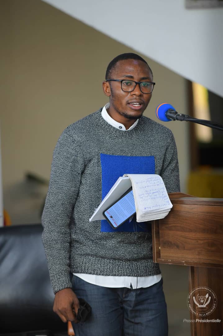 Presidence_RDC's tweet photo. Cette mandature de la RDC à la tête de l'UA a bénéficié aussi bien à l'Afrique en général qu'à la RDC en particulier, notamment sur le plan du prestige diplomatique. Désormais la voix de la RDC est entendue et respectée dans le concert des Nations : Congo is Back ! https://t.co/v3nxX2exym