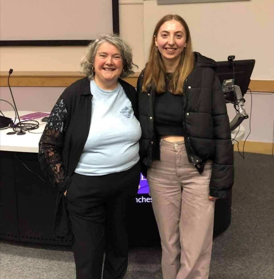 Did you miss our film 'Clothing Poverty:Exposed' at @uomsoss, unlike 2nd year student Beth, former Legend Volunteer at our Nottingham Access Centre? You can still join the coming follow-up virtual public meeting, to plan alleviating #clothigpoverty in #Manchester. DM for deets