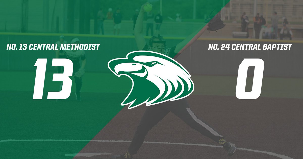 cmueagles's tweet photo. 🥎, PERFECT GAME! Senior ace Keighlan Cronin throws a perfect game against No. 24 Central Baptist, as the Eagles shut out the Mustangs, 13-0! Cronin matched her career-high with 13 strikeouts in the victory! #GoGreen 🟢⚪️

BOX SCORE: https://t.co/oFqMzECetx https://t.co/zA6g642BuZ