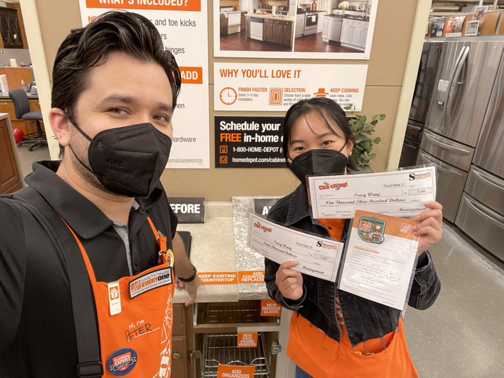 Congratulations to our appliance Specialist Tracy, starting this year strong with some Appliance longevity sales.