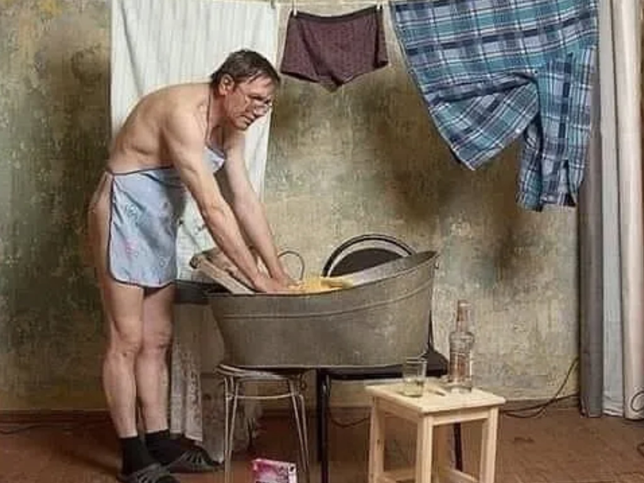 Поза прачки