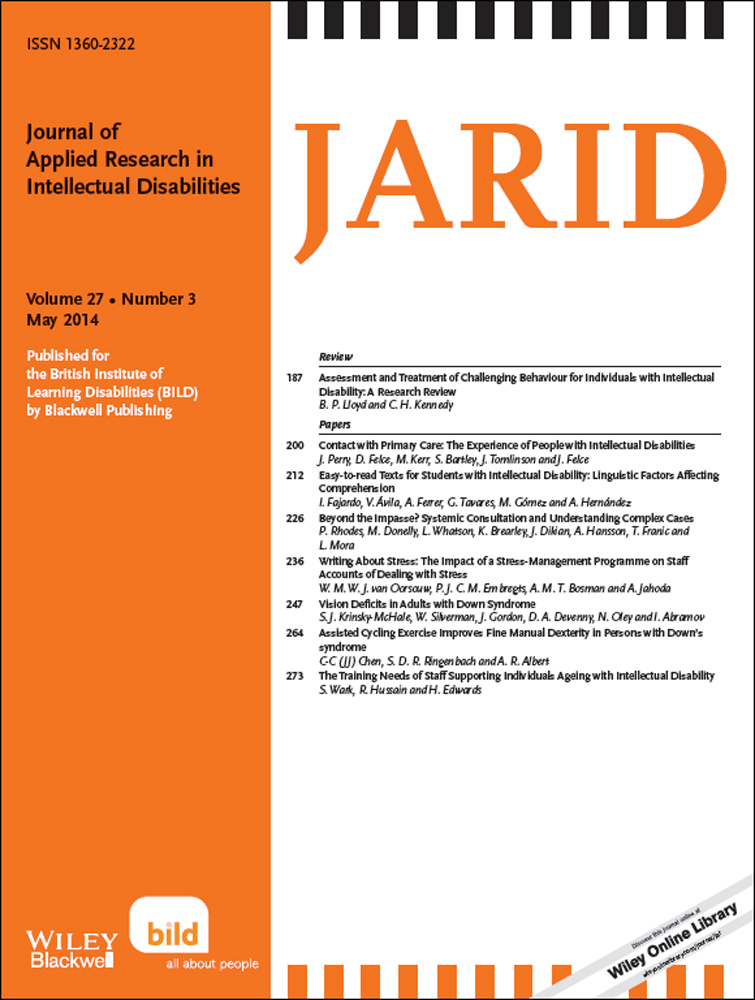 Assessment and Treatment of Challenging Behaviour for Individuals with Intellectual Disability: A Research Review dlvr.it/SJsWry