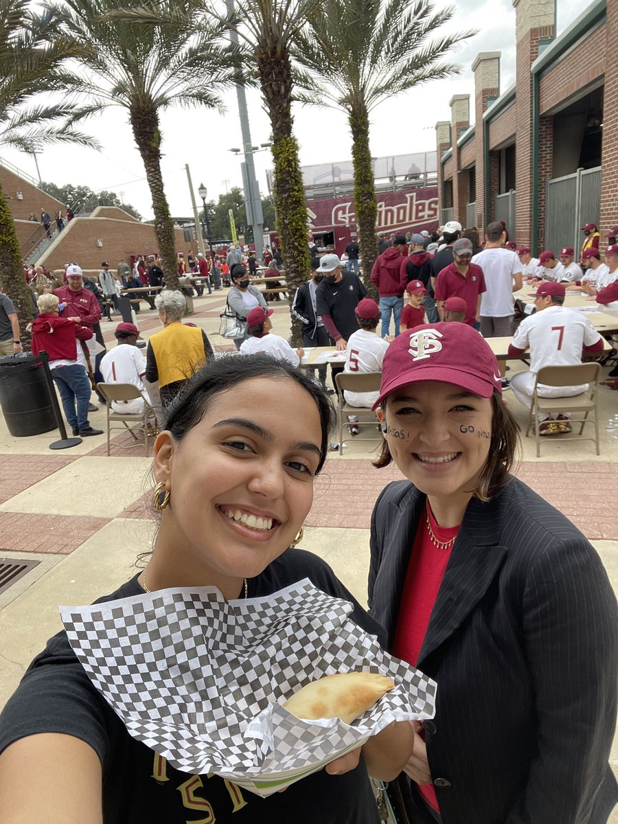 Brisas's tweet photo. Hi @FSUBaseball, nice to formally meet you!!! #GoNoles!!! https://t.co/fOJcpuGW23