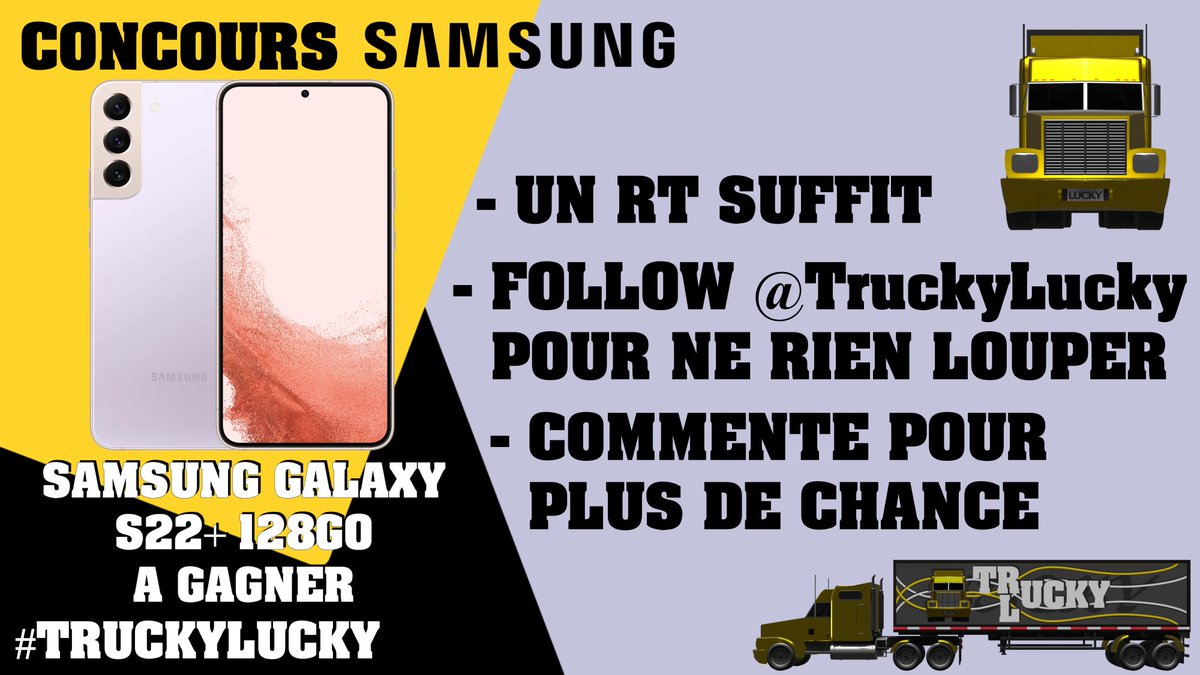 #Concours - Trucky Lucky tweet media