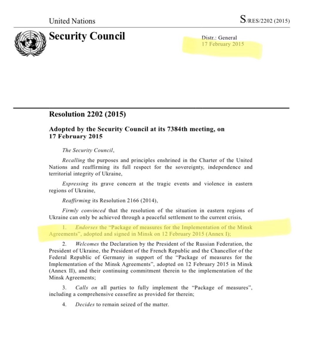 PamelaFalk's tweet photo. #RussiaUkraineCrisis 🚨🚨🚨
#MarkCalendars Russia, President of UNSecCo called meeting to mark 7th year since #MinskAgreements
Thursday February 17th 10am
@KremlinRussia_E @USUN @franceonu @UKUN_NewYork @Chinamission2un @UKRinUN
@CBSNews // UnitedNations https://t.co/02VutxP81l