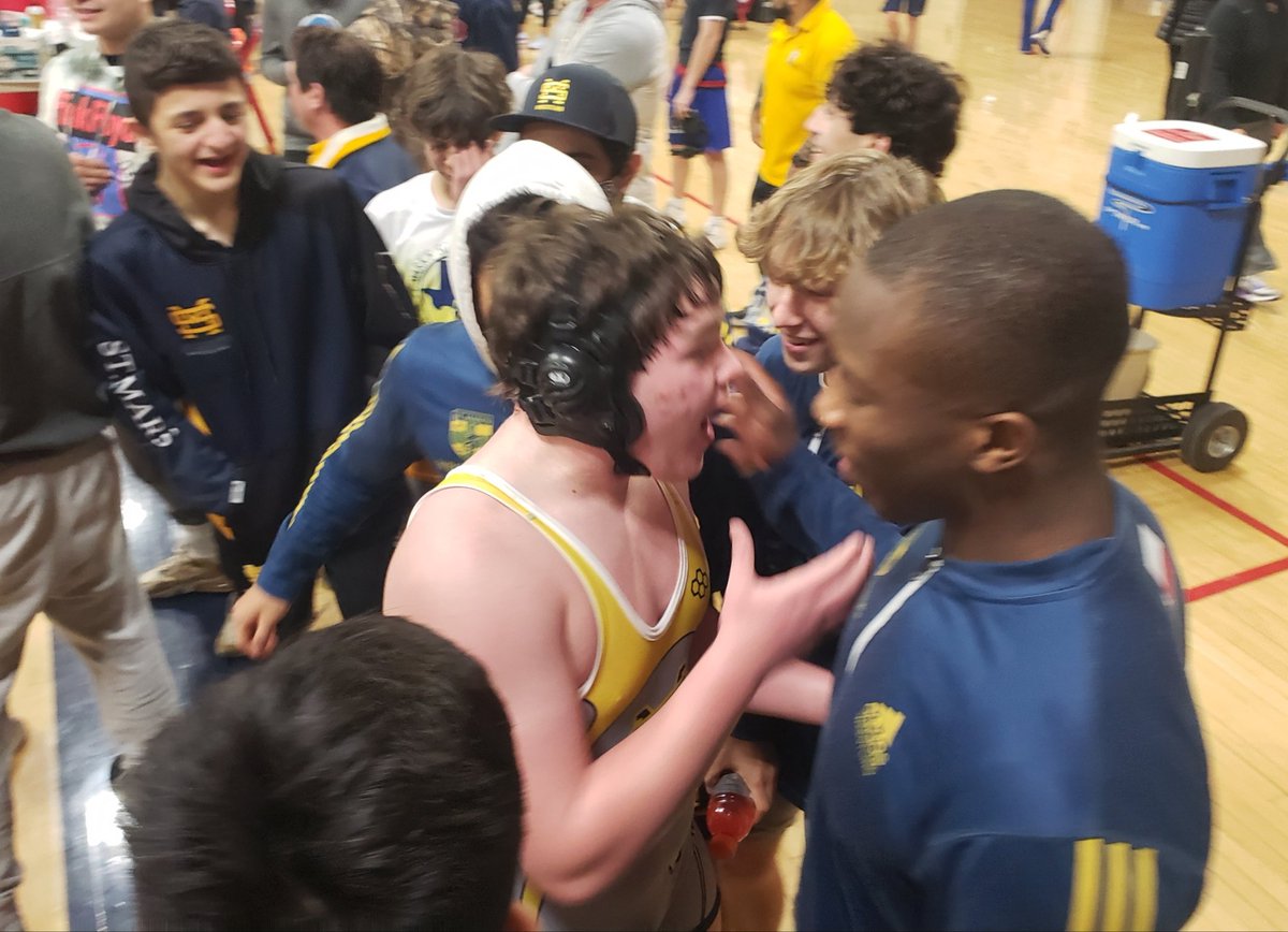 S. Neuhoff with an epic come from behind win to advance to the finals at the SPC Championships!