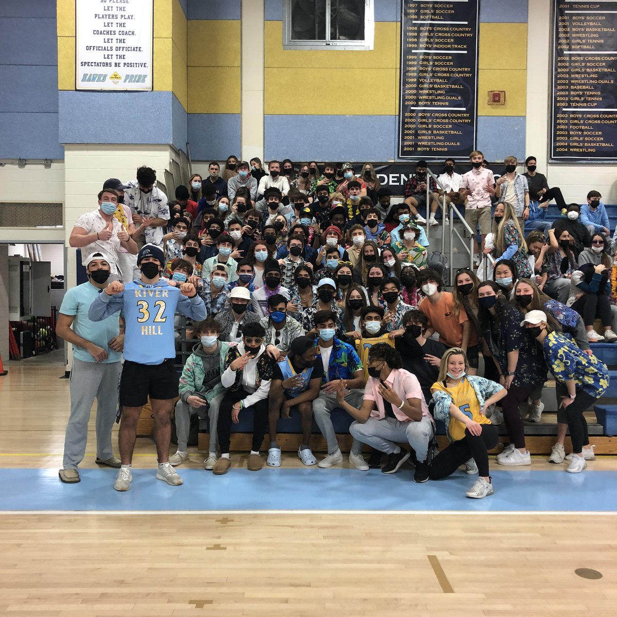 Student section representing!