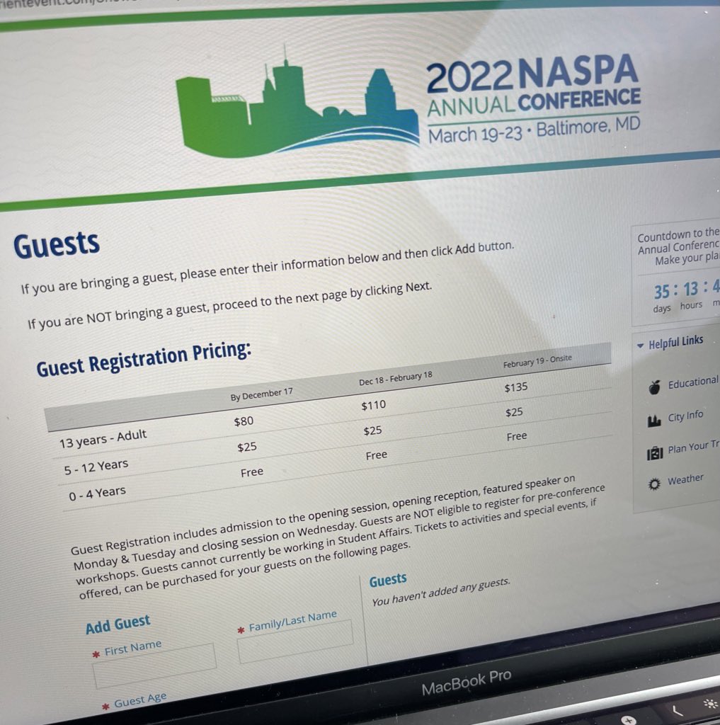 MelissaAbeyta's tweet photo. When parents take their kids to conferences we are trying to still show up for our careers while parenting. The financial &amp; literal cost of bringing them isn’t easy. I think of the systemic barrier this creates for student-parents. #NASPA22 #StudentParents #Momademia https://t.co/dph2cgiNAT