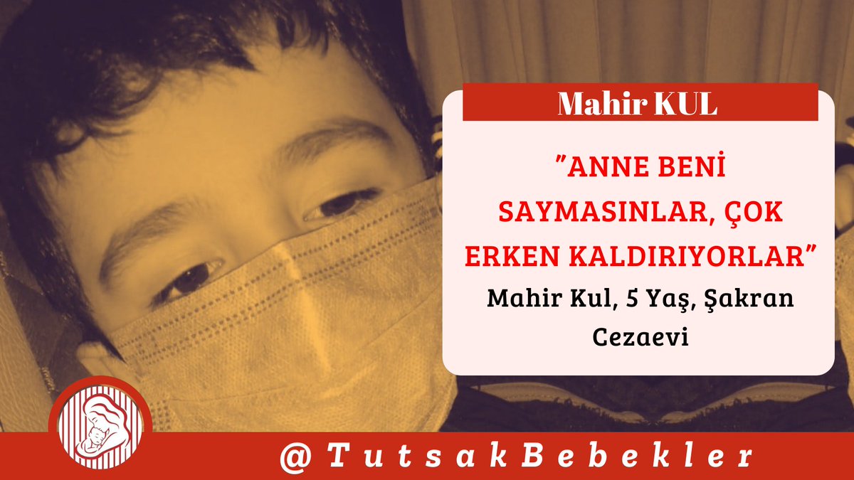 MrsYolcu777's tweet photo. Mahir annesiyle birlikte cezaevinde; hem kardeşlerine, hem de babasına hasret..
İki kardeş, anne-baba-kardeş tutukluluk zulmünü yaşıyor.
Yetmez mi artık?

@AtillaSertell
AnneBeni Saymasınlar https://t.co/WsAVnwT8cS