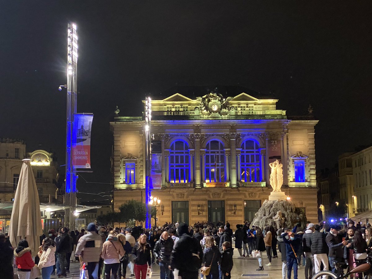 off_ameytom's tweet photo. #Montpellier solidaire pour la manifestation "anti-pass vaccinal" / Gilets jaunes. https://t.co/laiSQoT3Yn