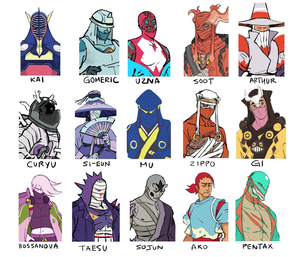 dune5and's tweet image. My current list of pokemon gijinkas I have (mainly for my own reference)

Pg 1-4 (more in my post)