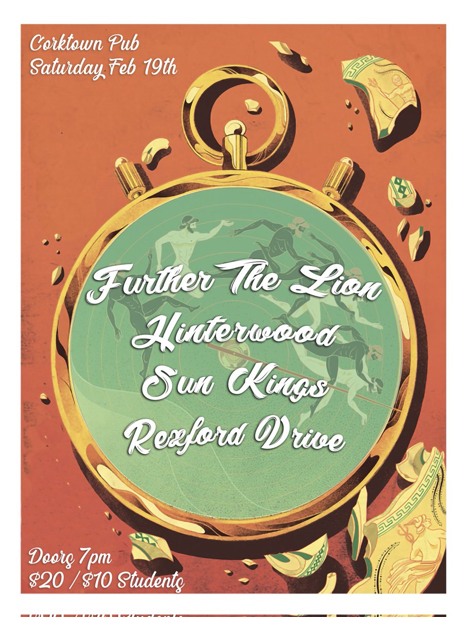 Next Saturday! We're playing <a href="/thecorktown/">The Corktown Pub</a> see yaaaaaa there! #HamOnt 😜