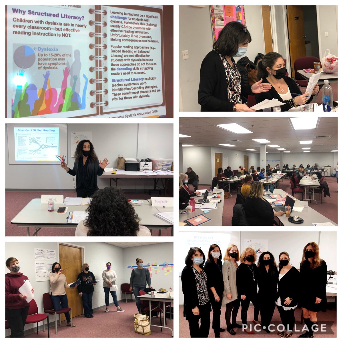 Its an unseasonably warm, sunny Saturday in February and <a href="/rifthp/">RIFTHP</a> Ts r spending the day deepening their understanding of Structured Literacy to better serve their Ss and support their colleagues. #learningneverstops #rifthppd @aftunion <a href="/RIDeptEd/">Rhode Island Department of Education (RIDE)</a>