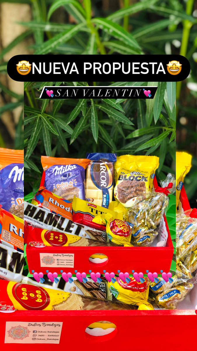 Si se olvidaron del regalo para mañana miren esta bandeja  😍😍😍