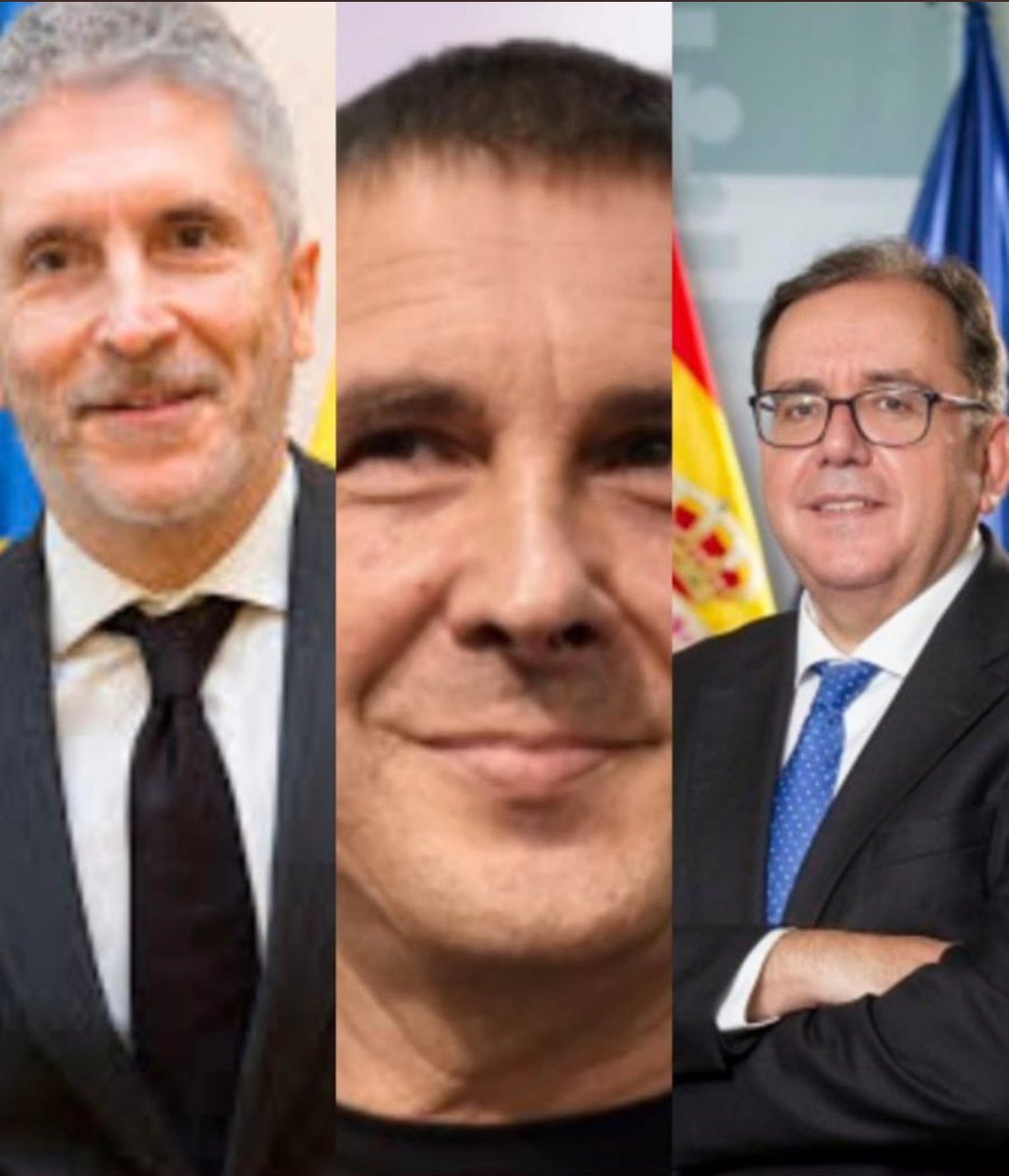 JusapolVizcaya's tweet photo. El exjuez, hoy Ministro de Interior, ha pasado de diablo a ángel para ETA y de ángel a diablo para las Fuerzas y Cuerpos de Seguridad del Estado y los Funcionarios de Prisiones. Sin duda, es usted el peor Mnistro en la historia de la democracia. #MarlaskaDimision https://t.co/eyO3Ig72N7