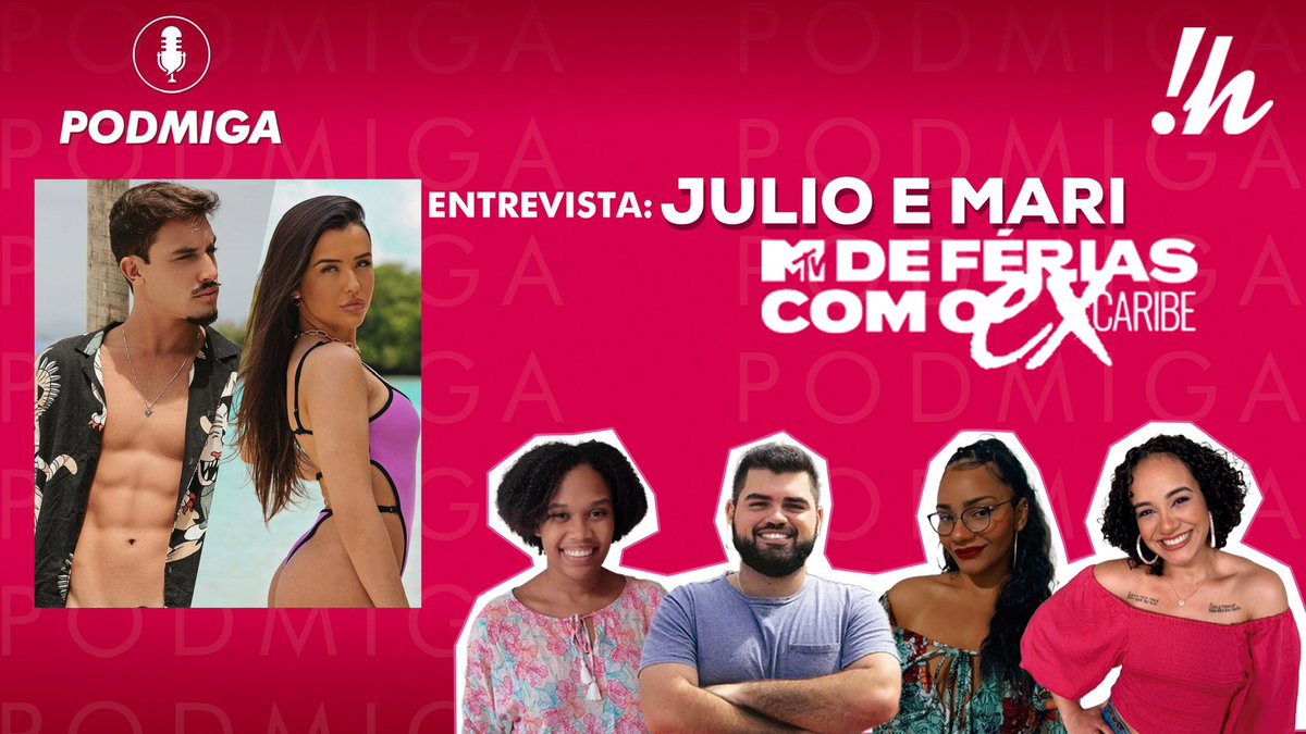 podmiga's tweet photo. Perdeu o #PODMIGA desta sexta? Vem assistir a resenha com Mari Azevedo e Julio Marra, do @MTVDeFeriasBR! https://t.co/DjnoEvkJgQ https://t.co/zPIkhlxv93