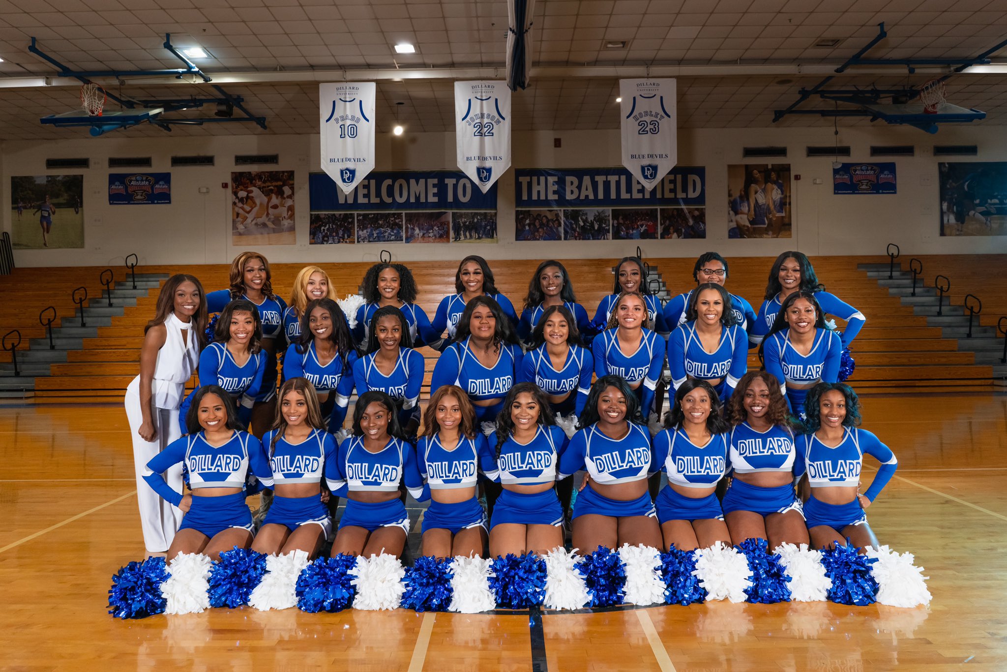 Dillard University Cheerleading on Twitter "Happy Bleu Devil Classic Day! We hope to see