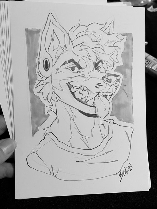 Scotiacon sketch thread! 🦁✏️ I'll be open for these tomorrow as well in the den! Last day Sunday #scotiacon 