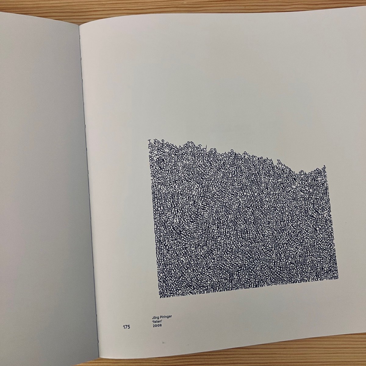 Finding a lot of inspiration in “The New Concrete”, a collection of modern visual poetry. The book itself is also beautiful.

shop.southbankcentre.co.uk/products/30007