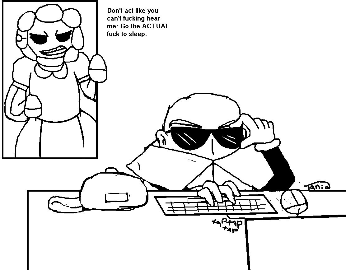 Fighting4Flower's tweet photo. Everybody is hyped for the reveal of #theJackboxPartyPack9! From #Jackboxfanart to #Jackboxgames.

Meanwhile i feel like a concerned mother telling their child to go to bed.
Talk about some #boxrot.... https://t.co/gmxJIBKLo3