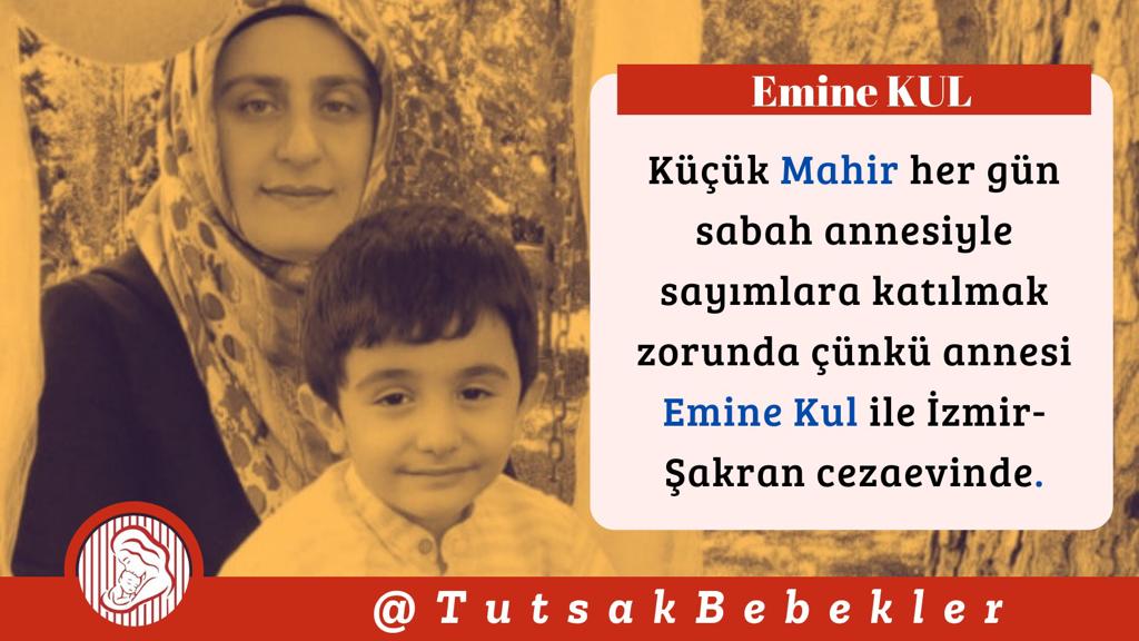 enes_germany's tweet photo. Emin Kul 5 yaşındaki oğlu Mahir ile birlikte cezaevinde. Eşi de 2018 den beri cezaevinde. Bu cicullara bari merhamet edin de annelerini bırakın.
@adalet_bakanlik 
AnneBeni Saymasınlar https://t.co/bnsWGKDkqE