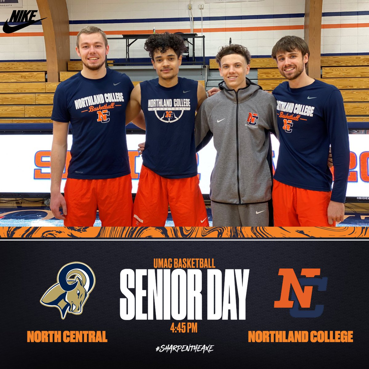 NorthlandHoops's tweet photo. Senior Day is here! Today, we host North Central at 4:45pm as our 4 seniors take to the home floor for the last time in a regular season game. You can read more about their journey in the story below and catch all the game action here: https://t.co/fAh6d0pw8Y
#ProcessForProgress https://t.co/xl031wxiKJ