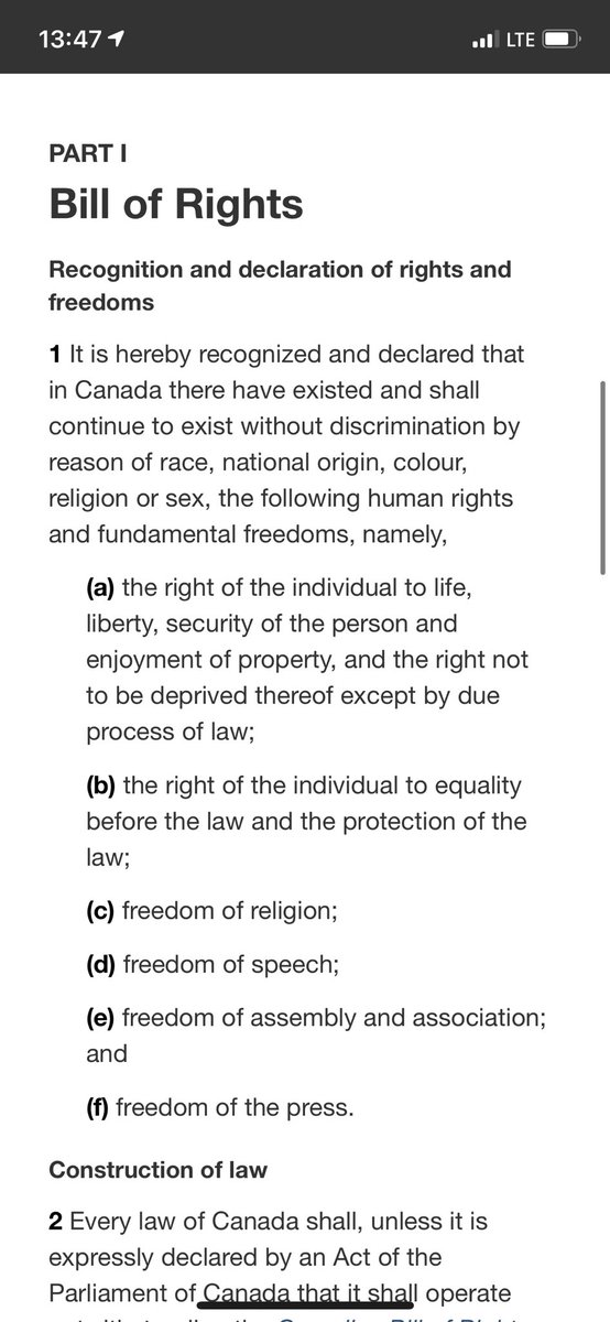 a_bannani's tweet photo. @JustinTrudeau It is not illegal to protest &amp; we are protected by the bill of rights second 1 (e). We will not be silenced, we will not back down, we will not live under a TYRANNICAL DYSTOPIAN. Ps. HONK HONK https://t.co/4mBjqlPjEF
