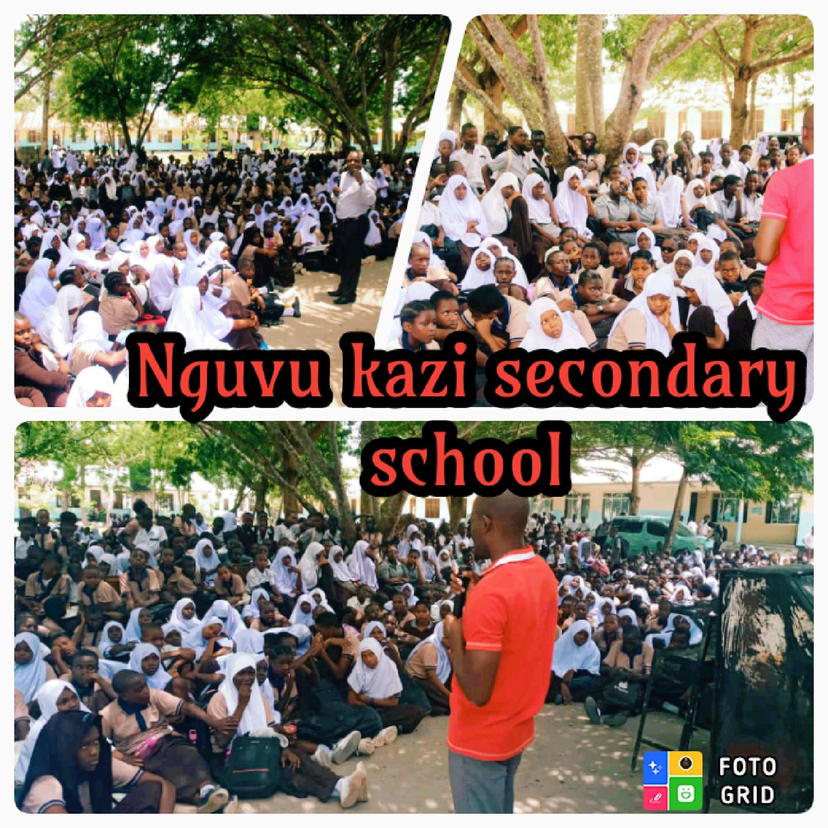 Tulipata bahati ya kutembelea shule ya sekondari NGUVU KAZI iliyopo chanika kuhamasisha watoto kupata vyeti vya kuzaliwa muitikio ulikuwa mzur
/
We were lucky enough to visit the NGUVU KAZI secondary school in Chanika to encourage children to get birth certificates the 
#bestNGO