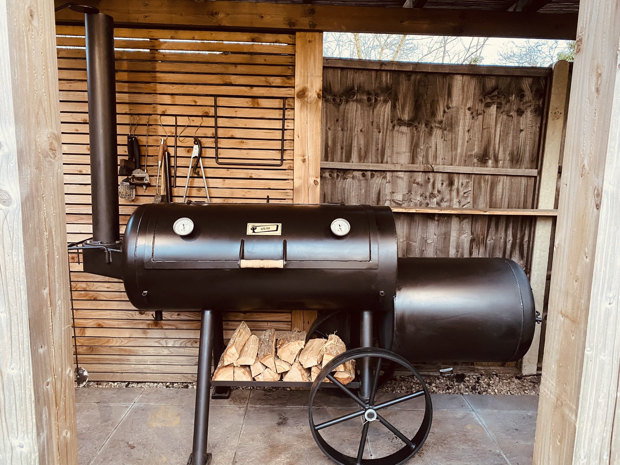 Cactus jack cheap bbq smoker